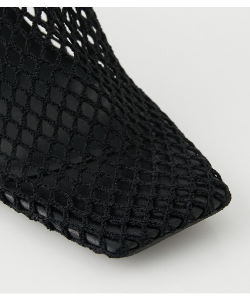 rienda（リエンダ）の「メッシュミュール（サンダル・レディース・ブラック/ベージュ・LARGE/SMALL/MEDIUM）」の10枚目の写真