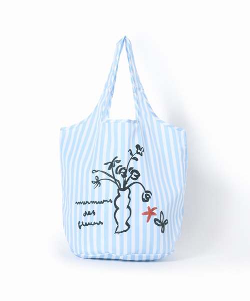 SLOBE IENA（スローブイエナ）の「SLOBE × opnner VASE エコバッグ◆（エコバッグ/サブバッグ・レディース・ブルー・FREE）」の9枚目の写真