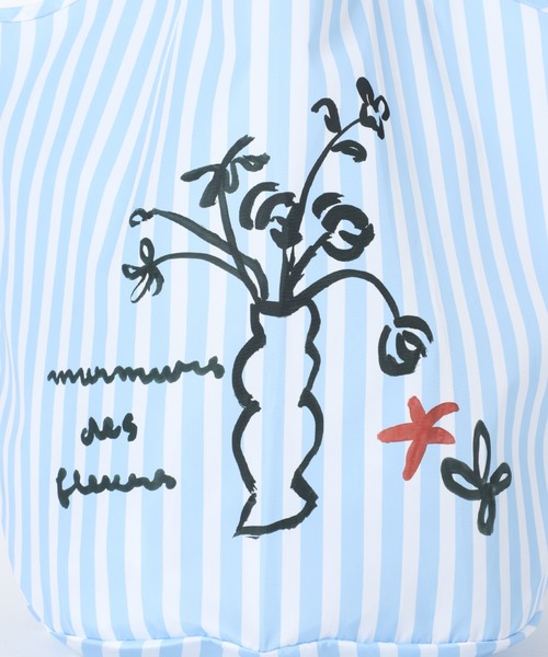 SLOBE IENA（スローブイエナ）の「SLOBE × opnner VASE エコバッグ◆（エコバッグ/サブバッグ・レディース・ブルー・FREE）」の10枚目の写真