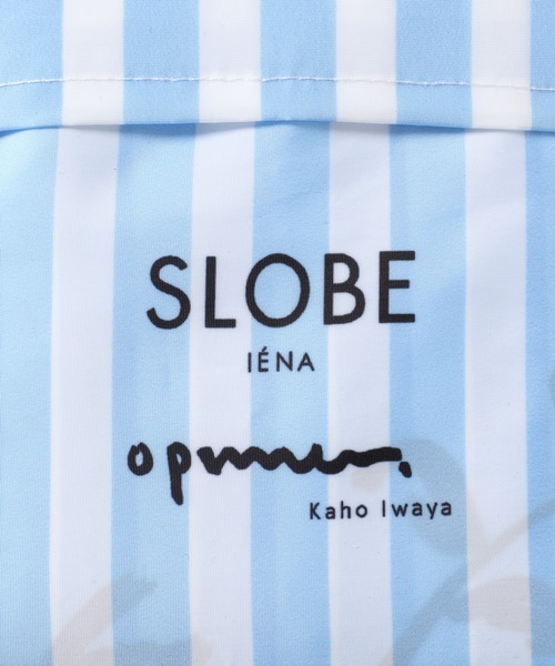 SLOBE IENA（スローブイエナ）の「SLOBE × opnner VASE エコバッグ◆（エコバッグ/サブバッグ・レディース・ブルー・FREE）」の3枚目の写真