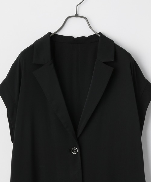 PAGEBOY（ページボーイ）の「ロングテーラーワンピース（ワンピース・レディース・ブラック/グレイッシュベージュ・FREE）」の11枚目の写真