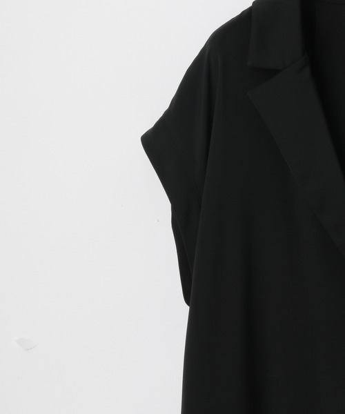 PAGEBOY（ページボーイ）の「ロングテーラーワンピース（ワンピース・レディース・ブラック/グレイッシュベージュ・FREE）」の14枚目の写真