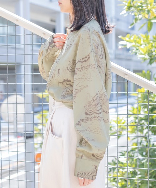 PairPair（ペアペア）の「クレリック柄シャツ(ユニセックス)（シャツ/ブラウス・メンズ・ブラウン系その他/グリーン系その他/ライトベージュ・MEDIUM/LARGE）」の6枚目の写真