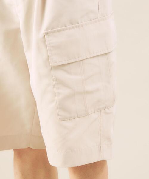 green label relaxing（グリーンレーベルリラクシング）の「【 WEB限定 】[ GLR/ -or ] ワイド カーゴ ショート パンツ（カーゴパンツ・メンズ・オリーブ/ブラック/ベージュ・M/L）」の15枚目の写真