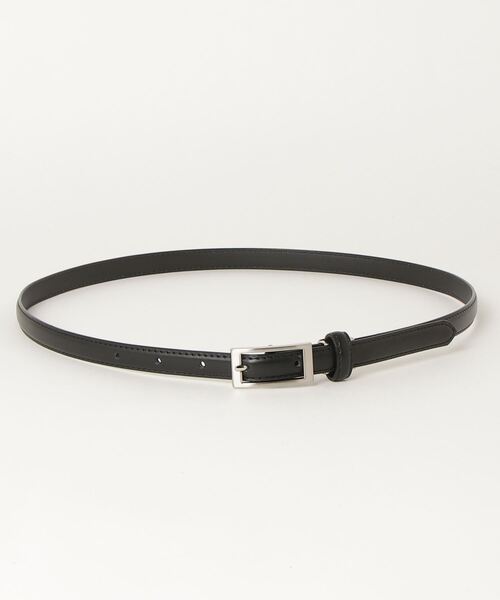 TOKYO SHIRTS（トウキョウシャツ）の「牛革 ベーシックベルト（ベルト・レディース・ブラック/ダークブラウン・FREE）」の9枚目の写真