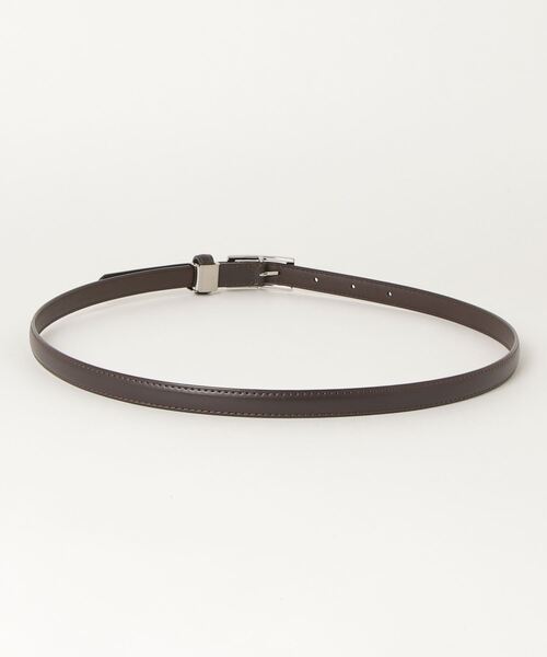 TOKYO SHIRTS（トウキョウシャツ）の「牛革 ベーシックベルト（ベルト・レディース・ブラック/ダークブラウン・FREE）」の10枚目の写真