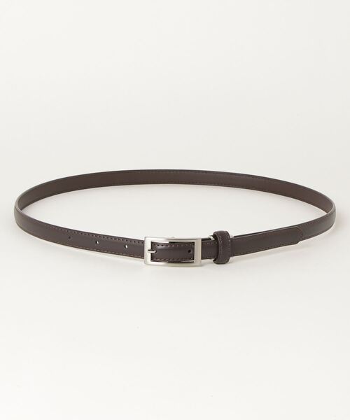 TOKYO SHIRTS（トウキョウシャツ）の「牛革 ベーシックベルト（ベルト・レディース・ブラック/ダークブラウン・FREE）」の8枚目の写真