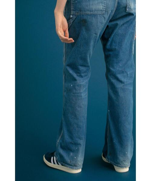 MONKEY TIME（モンキータイム）の「＜monkey time＞ LT DENIM FLAIR PAINTER/ペインターパンツ（デニムパンツ・メンズ・コバルトブルー・S/M/L）」の5枚目の写真