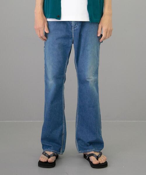 MONKEY TIME（モンキータイム）の「＜monkey time＞ LT DENIM FLAIR PAINTER/ペインターパンツ（デニムパンツ・メンズ・コバルトブルー・S/M/L）」の14枚目の写真