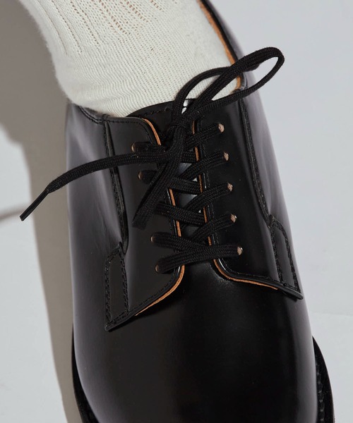 Danner ブラックレザー レースアップシューズ Danner｜【メンズ】レザー スニーカー レースアップ シューズ