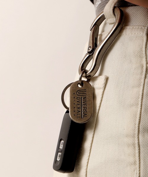 UNIVERSAL OVERALL（ユニバーサルオーバーオール）の「UNIVERSAL OVERALL　カラビナキーホルダー（キーホルダー・メンズ・オレンジ系その他/ブラック/ゴールド系その他/ゴールド/オレンジ/シルバー系その他/ブラック系その他/シルバー/シルバー系その他2/シルバー系その他3/シルバー系/シルバー系1・FREE）」の20枚目の写真
