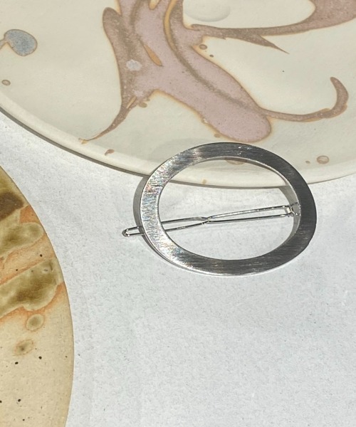 Aunt Marie's（アントマリーズ）の「Over Circle Valletta　/ オーバーサークルバレッタ（バレッタ/ヘアクリップ・レディース・シルバー/ゴールド・FREE）」の12枚目の写真