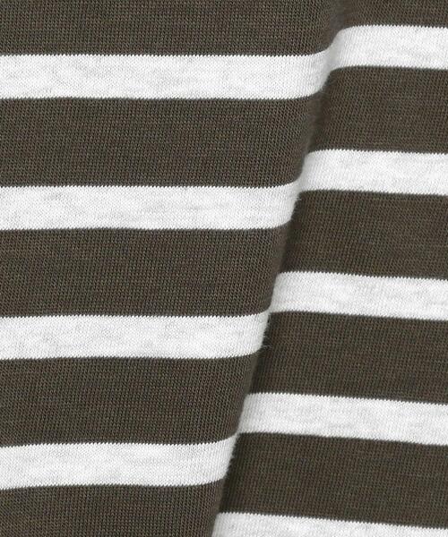 H　BEAUTY&YOUTH UNITED ARROWS（エイチビューティーアンドユースユナイテッドアローズ）の「＜SAINT JAMES＞PIRIAC BORDER 21SS/カットソー.（Tシャツ/カットソー・メンズ・ネイビー/モカ/ライラック/ブラック/イエロー・4/5）」の13枚目の写真