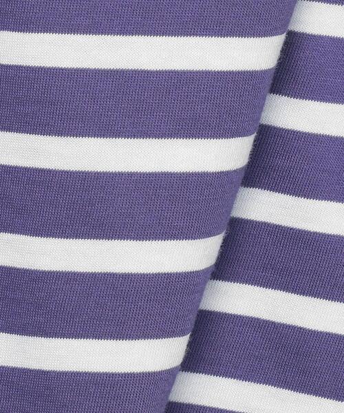 H　BEAUTY&YOUTH UNITED ARROWS（エイチビューティーアンドユースユナイテッドアローズ）の「＜SAINT JAMES＞PIRIAC BORDER 21SS/カットソー.（Tシャツ/カットソー・メンズ・ネイビー/モカ/ライラック/ブラック/イエロー・4/5）」の15枚目の写真