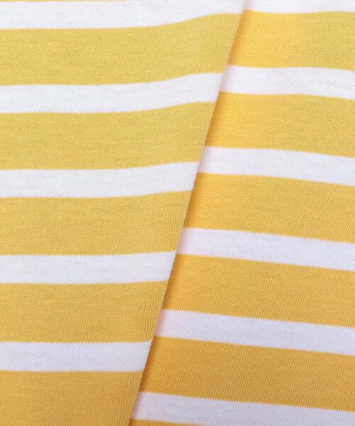 H　BEAUTY&YOUTH UNITED ARROWS（エイチビューティーアンドユースユナイテッドアローズ）の「＜SAINT JAMES＞PIRIAC BORDER 21SS/カットソー.（Tシャツ/カットソー・メンズ・ネイビー/モカ/ライラック/ブラック/イエロー・4/5）」の9枚目の写真