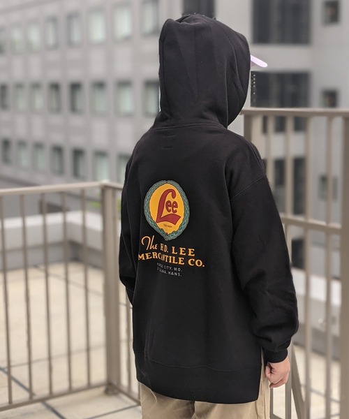 Lee（リー）の「Lee/リー キッズ　ヴィンテージロゴ入りパーカー（パーカー・キッズ・ホワイト/ブルー/ベージュ/ブラック・130/140/150）」の15枚目の写真