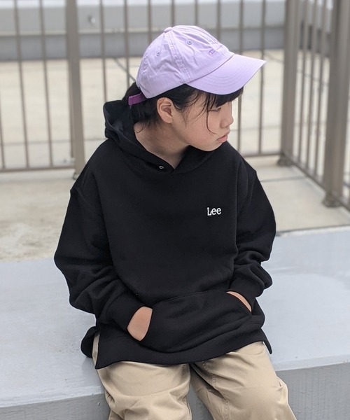 Lee（リー）の「Lee/リー キッズ　ヴィンテージロゴ入りパーカー（パーカー・キッズ・ホワイト/ブルー/ベージュ/ブラック・130/140/150）」の20枚目の写真