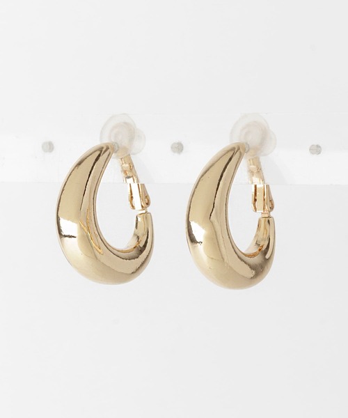 SMELLY（スメリー）の「プックリドロップイヤリング（イヤリング・レディース・シルバー/ゴールド・-）」の9枚目の写真