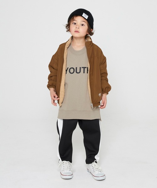 GENERATOR(ジェネレーター)の「GENERATOR リバーシブルJK(ナイロンジャケット・キッズ・カーキ/ブラウン/ブラック/ベージュ・M/L/XL/S)」の11枚目の写真