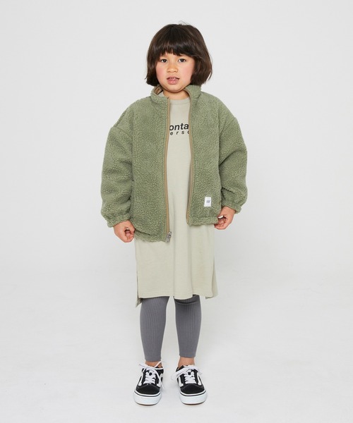 GENERATOR(ジェネレーター)の「GENERATOR リバーシブルJK(ナイロンジャケット・キッズ・カーキ/ブラウン/ブラック/ベージュ・M/L/XL/S)」の9枚目の写真