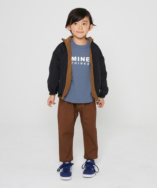 GENERATOR(ジェネレーター)の「GENERATOR リバーシブルJK(ナイロンジャケット・キッズ・カーキ/ブラウン/ブラック/ベージュ・M/L/XL/S)」の13枚目の写真