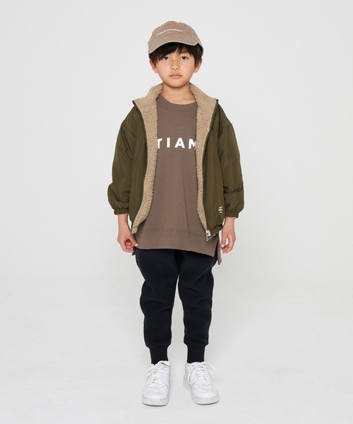 GENERATOR(ジェネレーター)の「GENERATOR リバーシブルJK(ナイロンジャケット・キッズ・カーキ/ブラウン/ブラック/ベージュ・M/L/XL/S)」の5枚目の写真