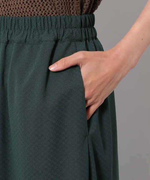 LAKOLE（ラコレ）の「ジャカードティアードスカート / 216474（スカート・レディース・ブラック/ブラウン/グリーン・SMALL/MEDIUM）」の7枚目の写真