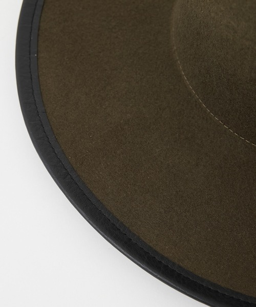 FERRUCCIO VECCHI（フェリシオベッキ）の「【FERRUCCIO VECCHI】ポークパイハット（ハット・レディース・カーキ・FREE）」の7枚目の写真