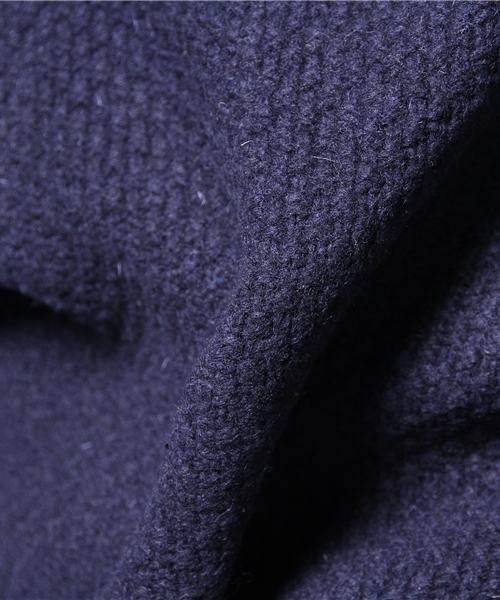 CIAOPANIC（チャオパニック）の「【Ciaopanic】シェットランド鹿子編みタートル（ニット/セーター・メンズ・ネイビー/グレー/ホワイト・MEDIUM/LARGE）」の10枚目の写真