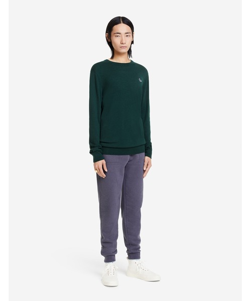 Maison Kitsune（メゾンキツネ）の「NAVY FOX PATCH R-NECK PULLOVER 