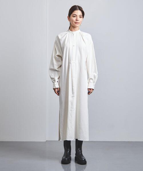 HYKE ハイク ワンピース グレー 1(S位) 0351825M0125 HYKE（ハイク）の「＜HYKE（ハイク）＞チェック BIB FRNT