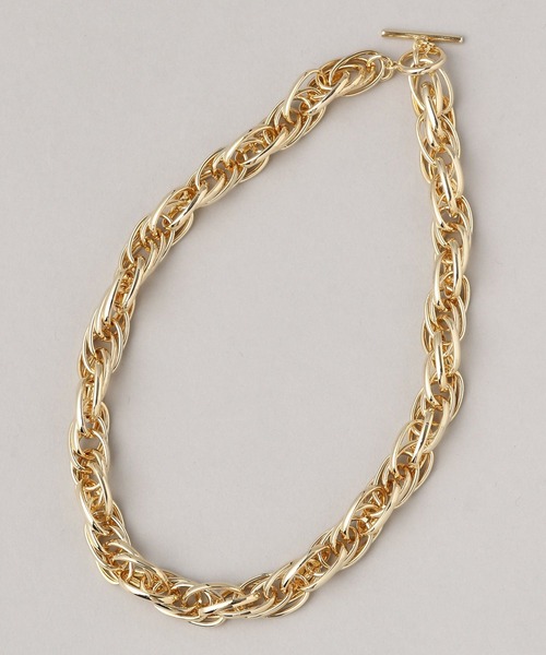 HARE(ハレ)の「ボリュームチェーンネックレス(HARE)(ネックレス・レディース・シルバー/ゴールド・FREE)」の12枚目の写真