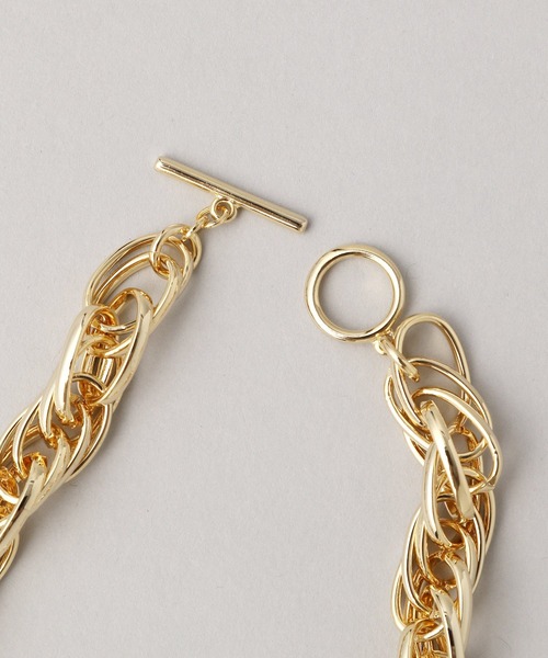 HARE(ハレ)の「ボリュームチェーンネックレス(HARE)(ネックレス・レディース・シルバー/ゴールド・FREE)」の13枚目の写真