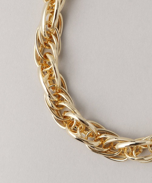 HARE(ハレ)の「ボリュームチェーンネックレス(HARE)(ネックレス・レディース・シルバー/ゴールド・FREE)」の14枚目の写真