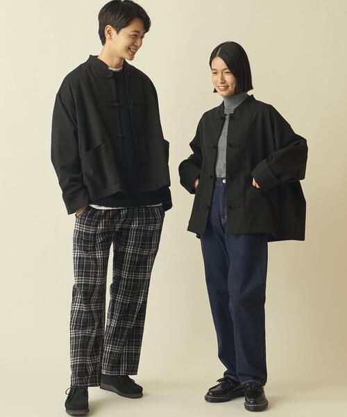 info. BEAUTY&YOUTH（インフォビューティアンドユース）の「【WEB限定】＜info. BEAUTY&YOUTH＞ フランネル チャイナジャケット（その他アウター・メンズ・モカ/グレー/ブラック・M/L）」の17枚目の写真