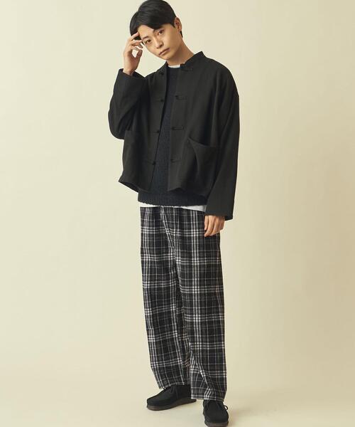 info. BEAUTY&YOUTH（インフォビューティアンドユース）の「【WEB限定】＜info. BEAUTY&YOUTH＞ フランネル チャイナジャケット（その他アウター・メンズ・モカ/グレー/ブラック・M/L）」の21枚目の写真