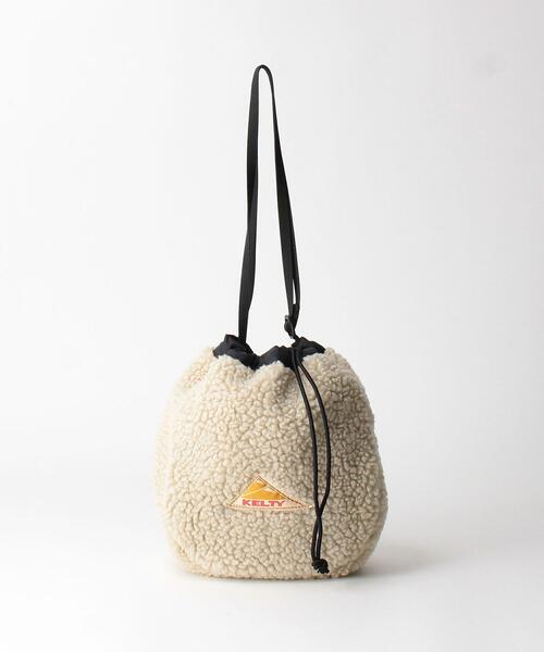 KELTY(ケルティ)の「<KELTY(ケルティ)>リバーシブル巾着 ショルダーバッグ -2WAY-(ショルダーバッグ・レディース・オフホワイト・FREE)」の3枚目の写真