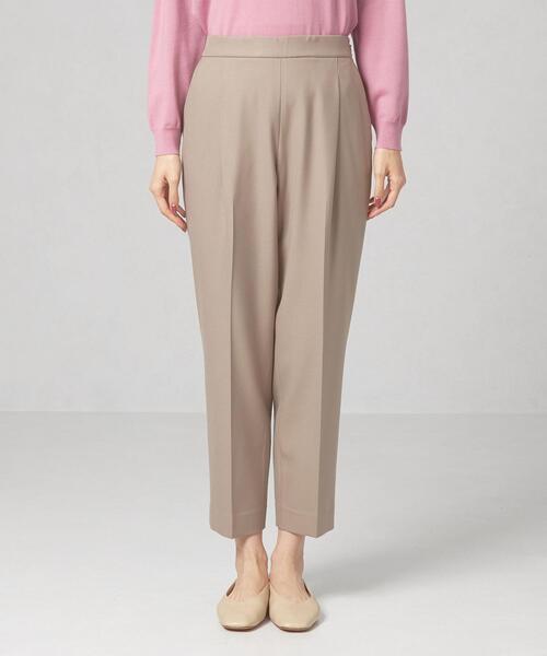 closet story（クローゼットストーリー）の「＜closet story（クローゼットストーリー）＞キモウ アジャスター テーパード パンツ -ウォッシャブル-（スラックス・レディース・ベージュ/ネイビー・FREE）」の10枚目の写真