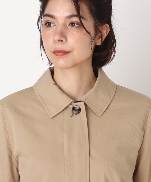 DRESKIP（ドレスキップ）の「◆撥水ステンカラーコート（ステンカラーコート・レディース・サンドベージュ/ダークオレンジ/ネイビー・02/03/04）」の22枚目の写真