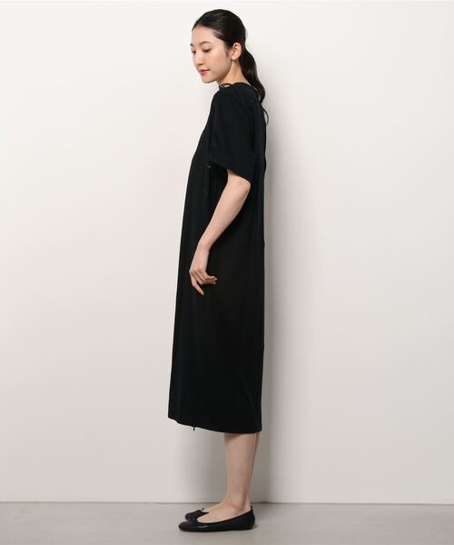 SHIROMA（シロマ）の「SHIROMA(シロマ)/ T-shirts dress（ワンピース・レディース・ブラック/ベージュ・FREE）」の3枚目の写真