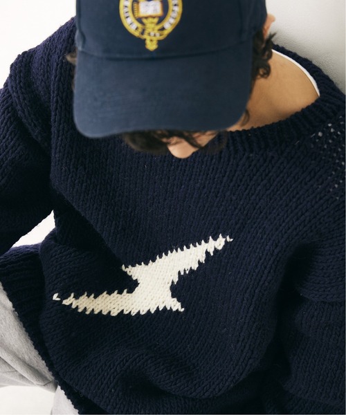 THRIFTY LOOK(スリフティールック)の「【THRIFTY LOOK/スリフティールック】Peru Hand ニット ''LIGHTNING'(ニット/セーター・メンズ・ネイビー/グレー・MEDIUM/LARGE)」の20枚目の写真