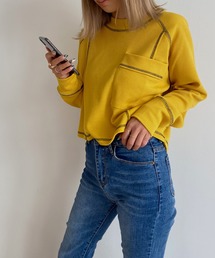 Avvenente | 【Avvenente】ワッフルロングTシャツ(Tシャツ/カットソー)