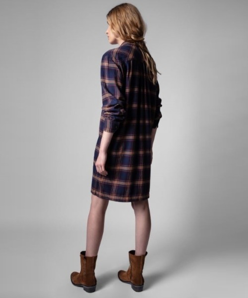 ZADIG&VOLTAIRE(ザディグ エ ヴォルテール)の「RYANE CAR ROBE(ワンピース・レディース・ボルドー・XS/M/S)」の5枚目の写真