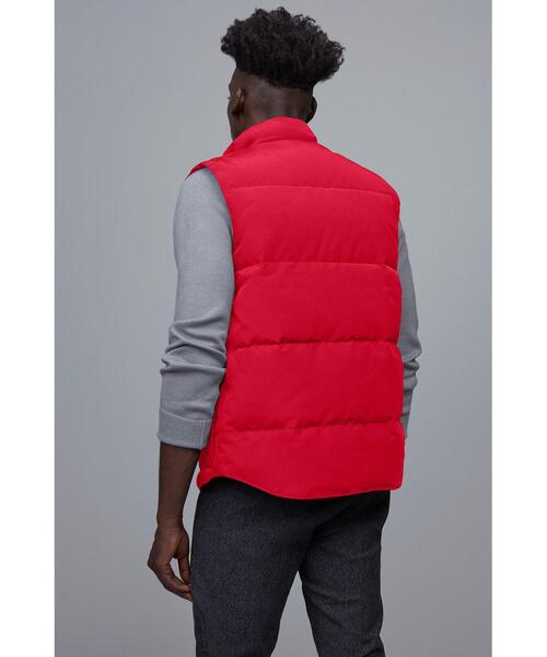 CANADA GOOSE（カナダグース）の「▲＜CANADA GOOSE（カナダグース）＞ FREESTYLE VEST/アウター □□（ダウンベスト・メンズ・レッド・M/S）」の3枚目の写真