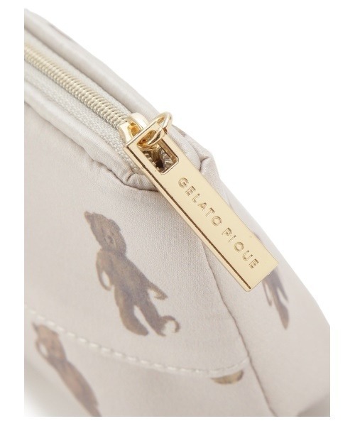 gelato pique（ジェラートピケ）の「ベア柄サテンティッシュ