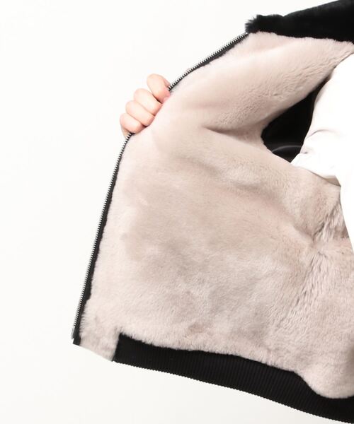 ALLSAINTS（オールセインツ）の「WORGAN SHEARLING AVIATOR JACKET