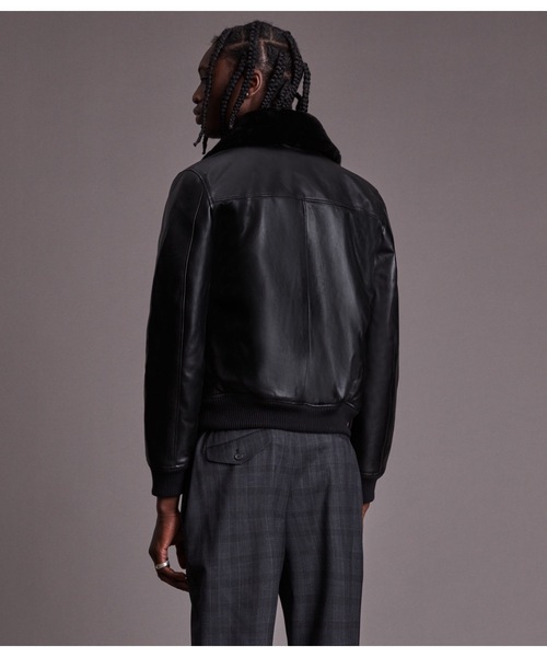 ALLSAINTS（オールセインツ）の「WORGAN SHEARLING AVIATOR JACKET