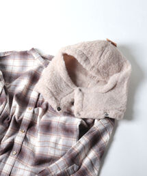 COLD BREAKER | 【COLD BREAKER/コールドブレーカー】ボアフードスヌード(ストール/ショール)