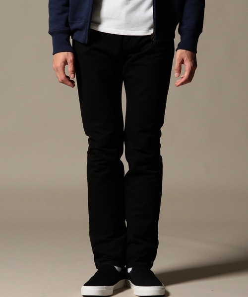 BEAUTY&YOUTH UNITED ARROWS（ビューティーアンドユースユナイテッドアローズ）の「BY オーバーダイ ピケ 5ポケット スリムパンツ ◆（その他パンツ・メンズ・ホワイト/ブラック・MEDIUM/X-LARGE/LARGE/SMALL）」の11枚目の写真