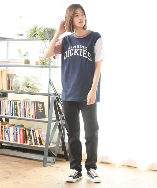 Dickies(ディッキーズ)の「【GENUINE DICKIES/ジェニュインディッキーズ】ロゴアートワークプリント 半袖Tシャツ(Tシャツ/カットソー・メンズ・ホワイト/ブラック/ブルー/グリーン/ベージュ系その他/ネイビー系・M/L/XL)」の17枚目の写真